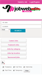 Mobile Screenshot of jobwebkenya.com